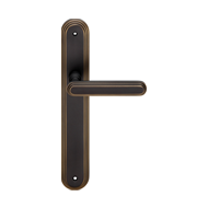 Chic Mortise Handle On Plate - Polished
